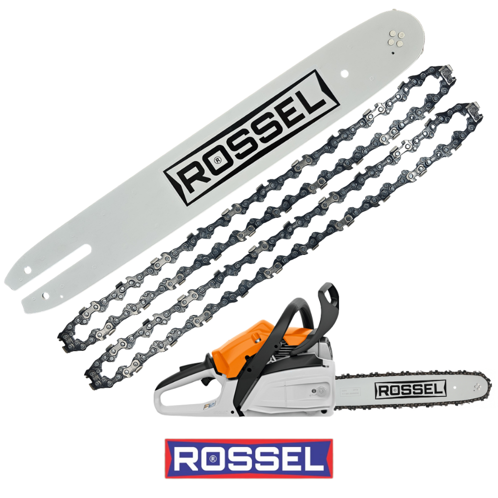 Sabre Facão + 2 Correntes Para Motosserra Stihl Ms170 Ms180 Ms210 Ms162 Ms172 Ms182 Ms212