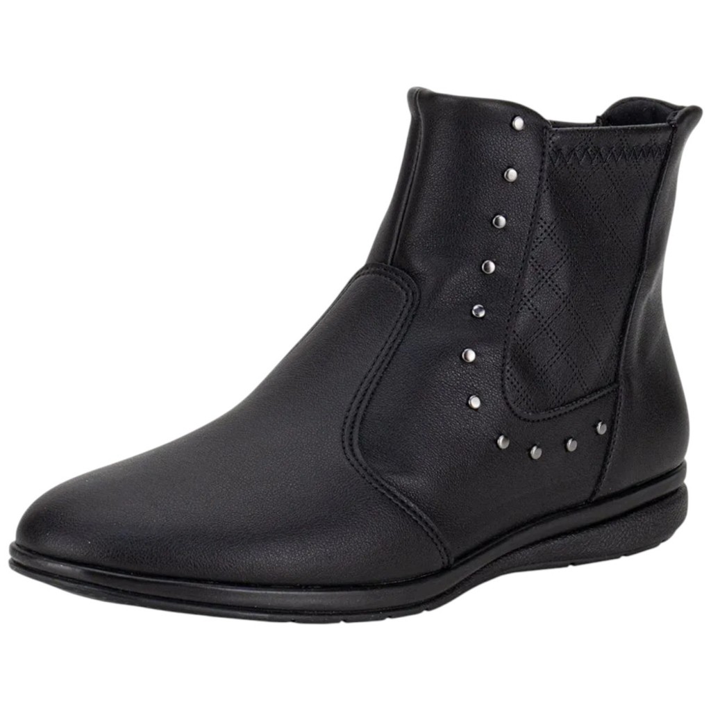 Bota Anabela Feminina Napa Stretch  Piccadilly