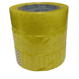 Kit 3 Rolos Fita Transparente Qualidade Premium Para Embalar e Proteger 500M