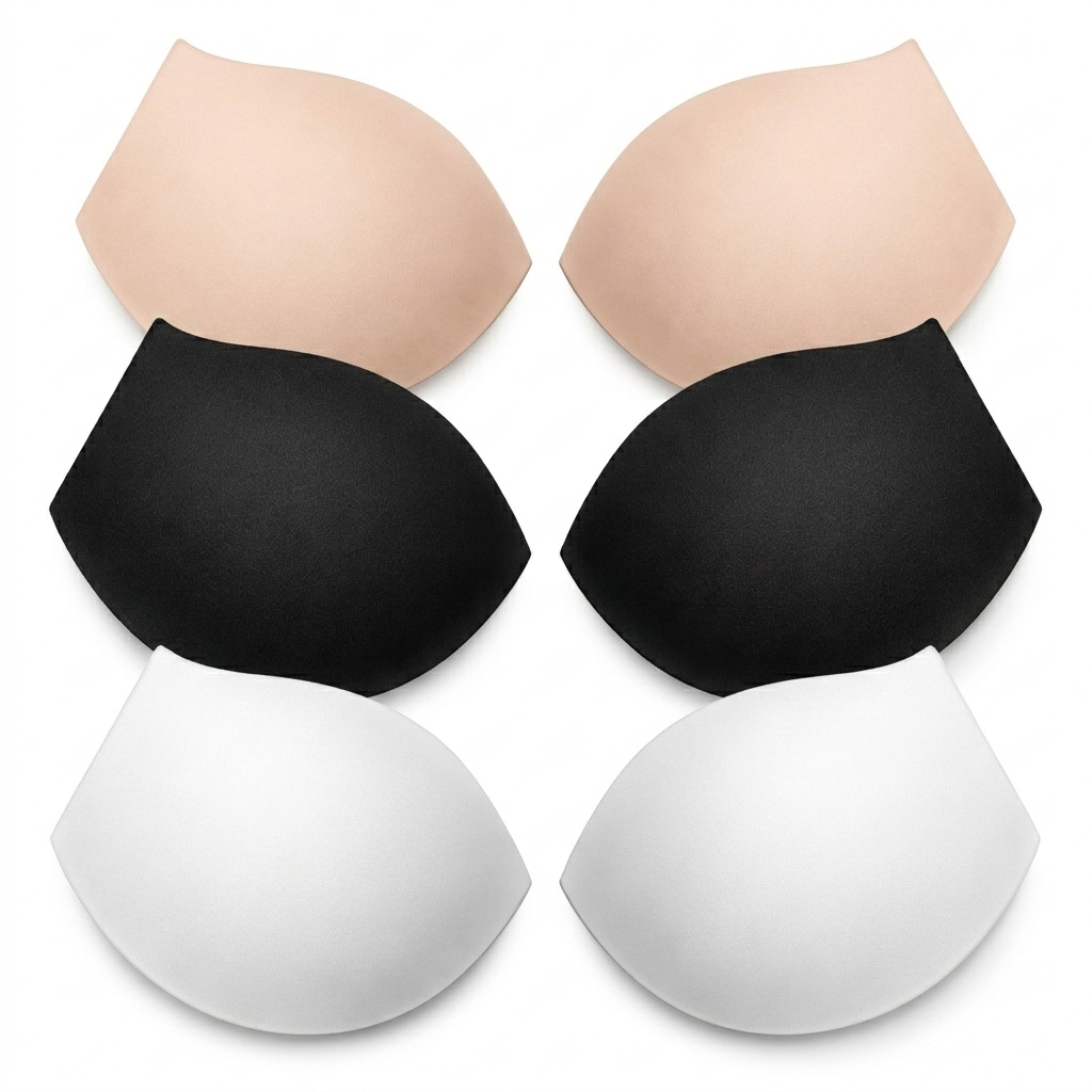 Bojo Casca / Casquinha (Kit 5 Pares) Espuma Primeira Linha Confecção Alta Qualidade Pronta Entrega