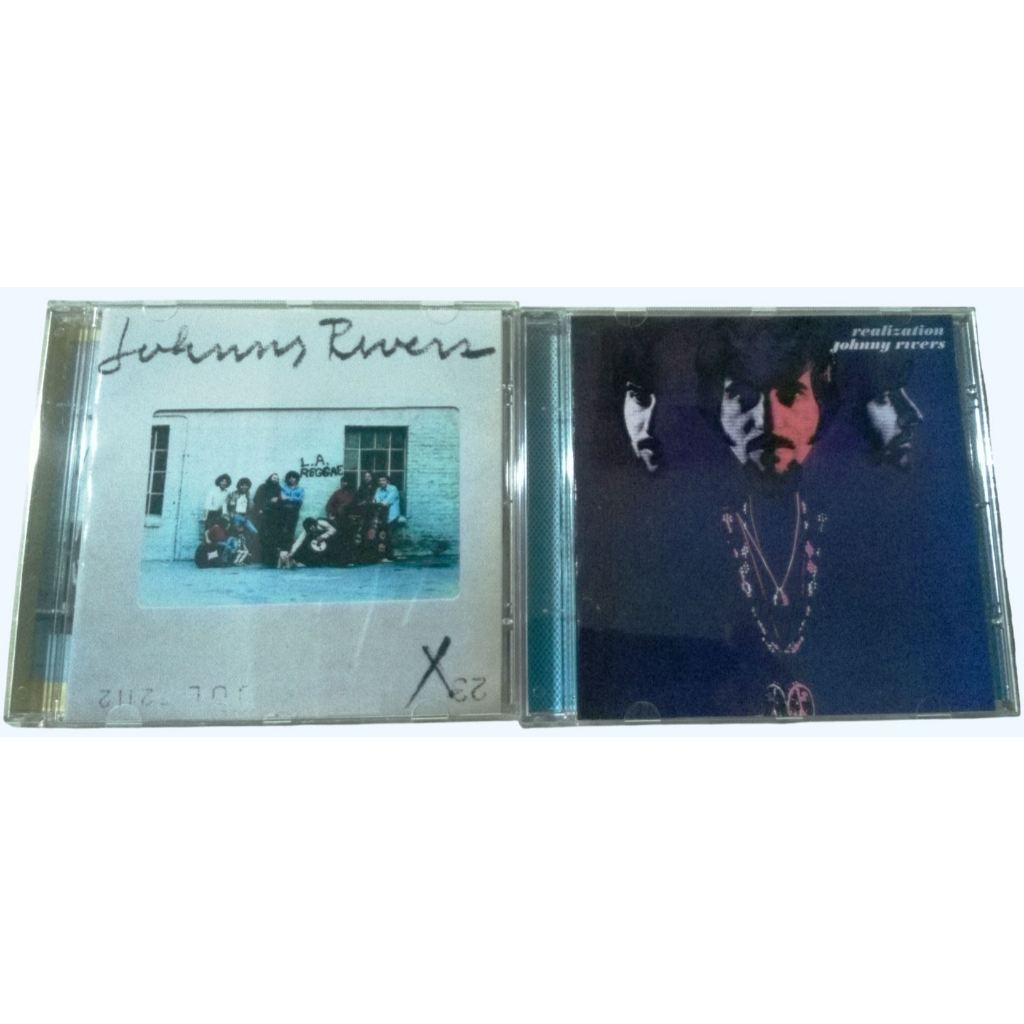 CD JOHNNY RIVERS -  REALIZATION 1968 / REGGAE 1972 (REMASTERIZADO FAN-MADE)