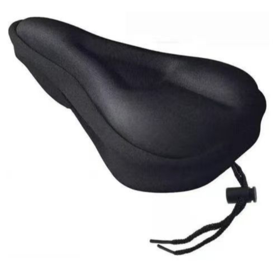 Capa Para Banco Selim Bike Gel Silicone Ajustável Almofada Forro para Bicicleta Ciclismo Confortável