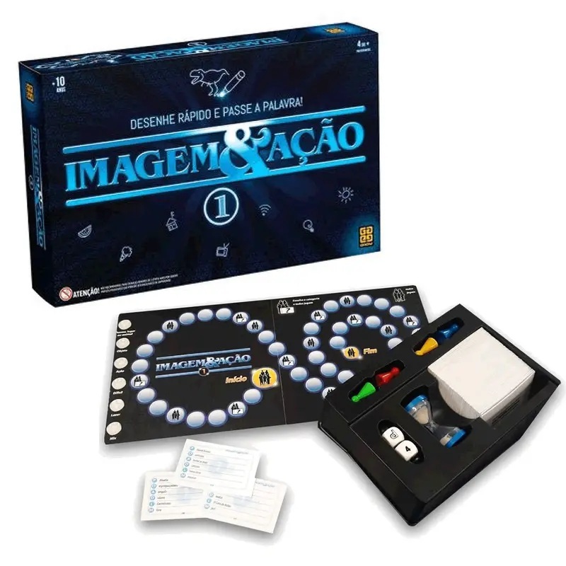 Jogo Imagem & Ação | Marca Grow | Original - Completo