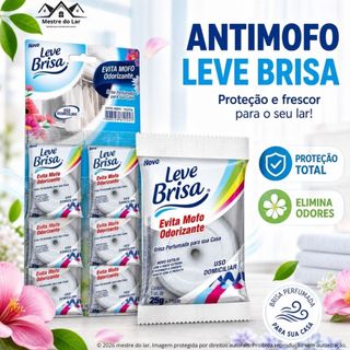 Anti Mofo Evita Fungos Umidade Cheiro Guarda Gavetas Armários Roupas Pedras 25g