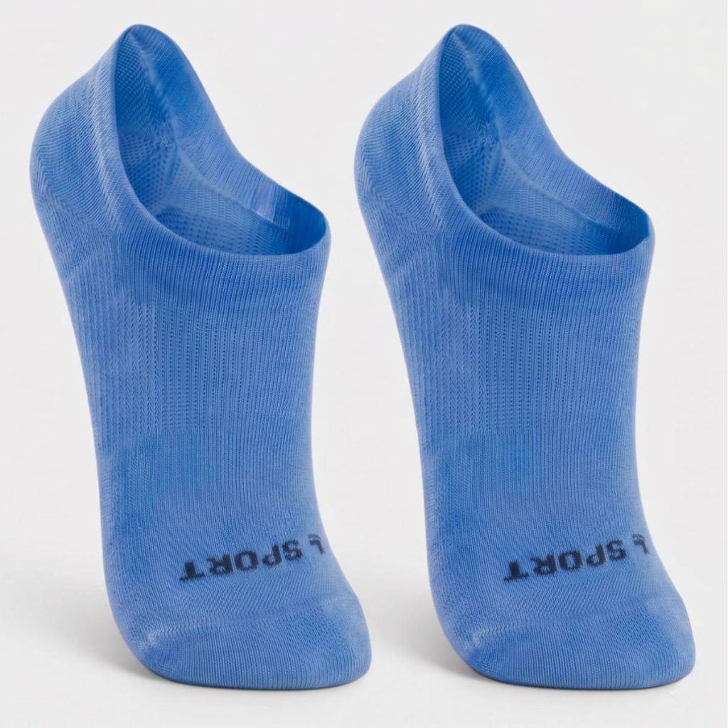 Kit Meia Sapatilha Infantil Lupo Básico 2 Pares - Azul