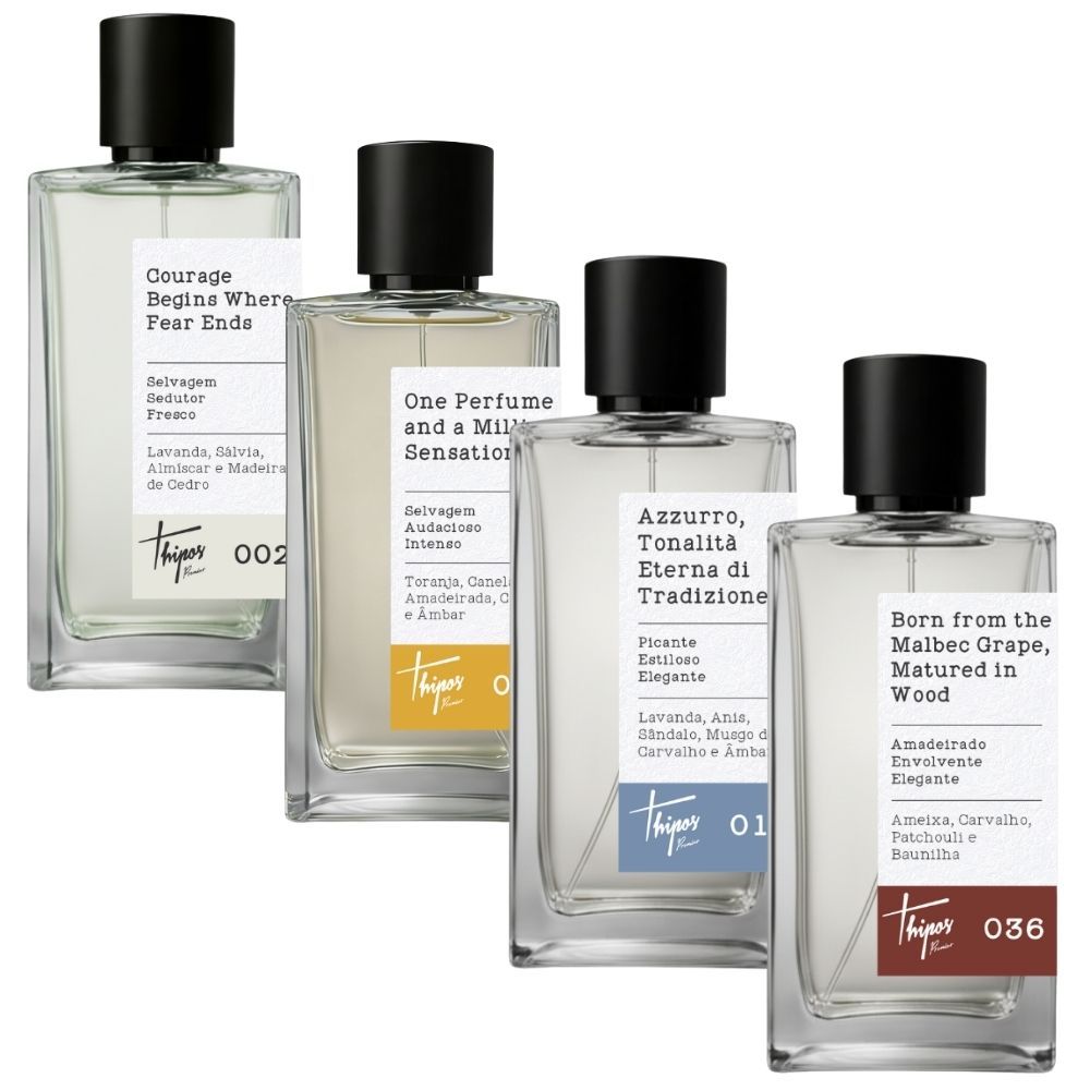 Perfumes Masculinos Thipos - Perfumaria Para Homens - ESCOLHA SUA FRAGRÂNCIA - 100 ml