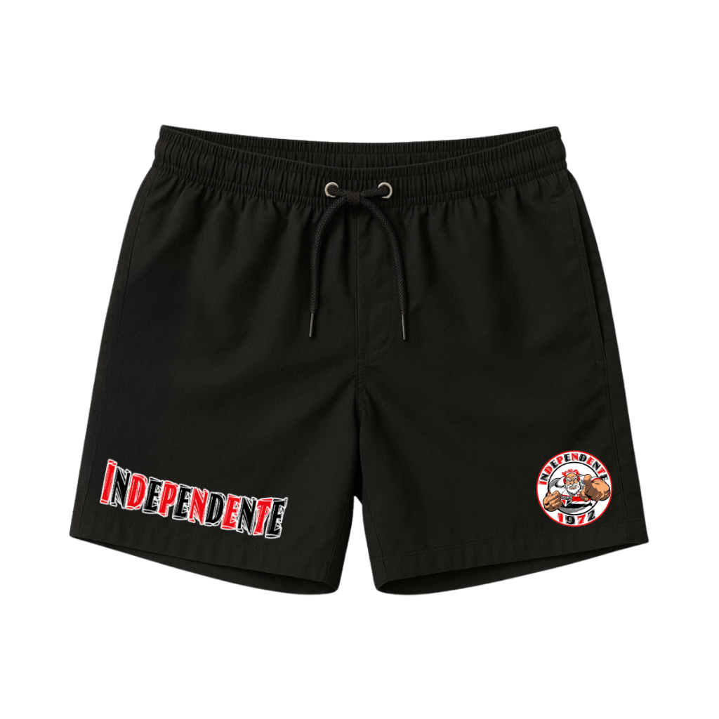 SHORTS TIME DO SÃO PAULO TORCIDA ORGANIZADA INDEPENDENTE SPORTIVO BERMUDA TACTEL ELASTANO DRY FIT