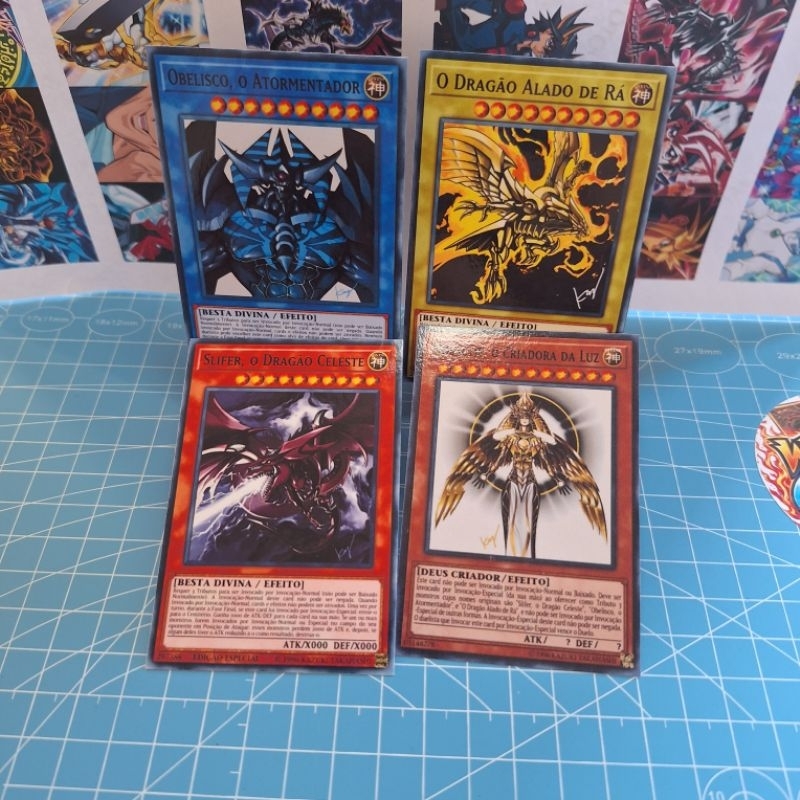 Kit Deus Egípcio - Proxy/Orica (Não original) - Yu-Gi-Oh