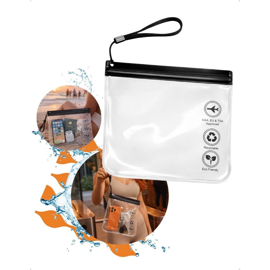 Saquinho Bolsa Zip Lock Aeroporto Viagem Internacional Transparente ( 1 - 2 - 3 e 4 UNIDADES )ENVIAMOS O MAIS RÁPIDO