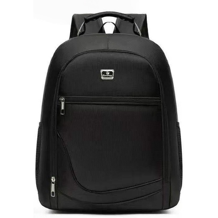 Mochila universitária unissex de grande capacidade com compartimentos reforçados, impermeável para trabalho com portátei