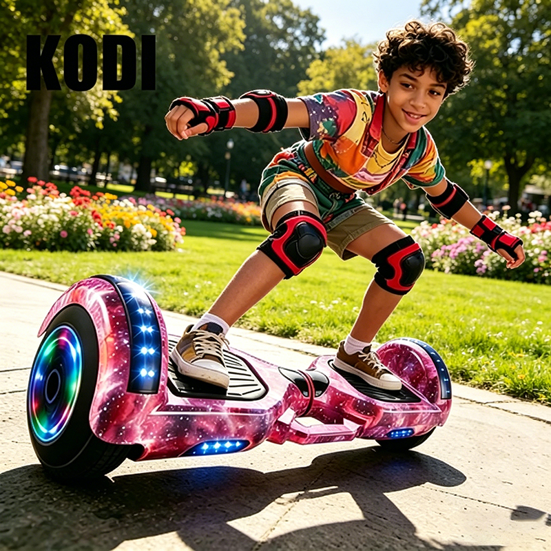 Hoverboard Elétrico Bivolt 6.5/8" LED Colorido Bluetooth Autonomia 15km Infantil e Adulto P10