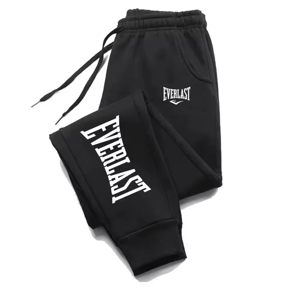 Calça De Moletom Slim Algodao Quentinha Estilosa Everlast Boxing Fight Gym Treino Unissex