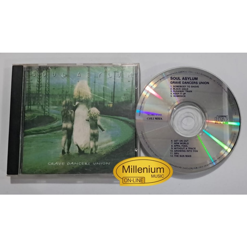 CD Soul Asylum Grave Dancers Union 1992 Original Gravadora Colecionador Ótimo Estado