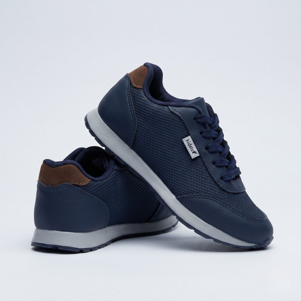 Kidstep Tenis Escolar Infantil Masculino Jogging Marinho 20 ao 36