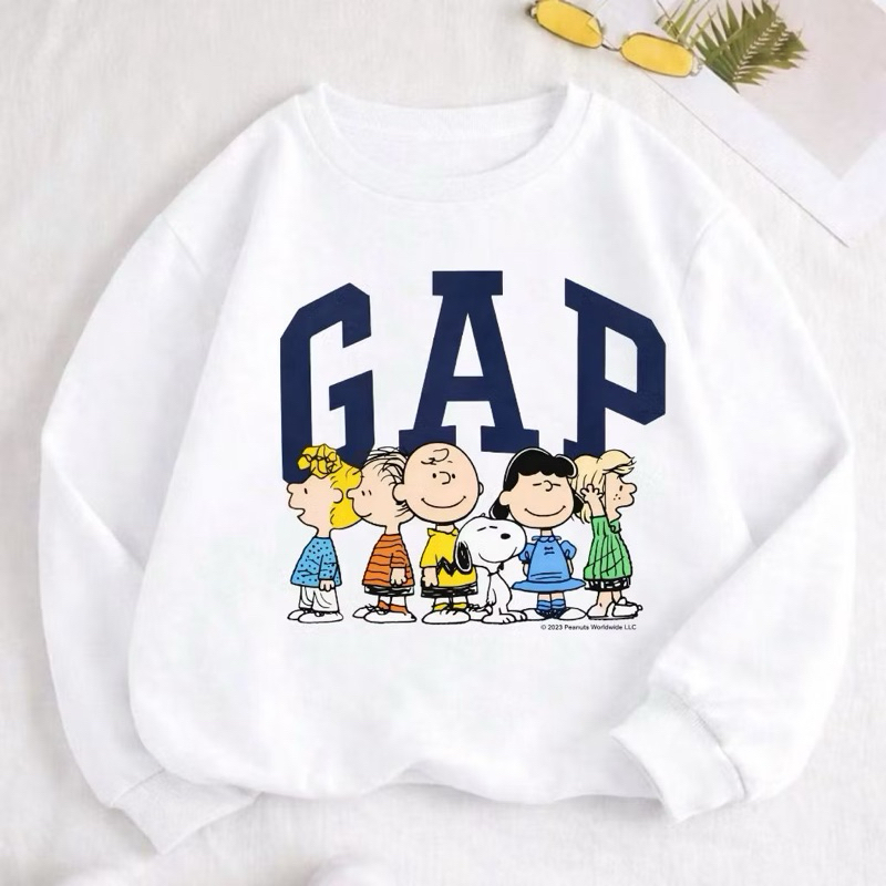 Moletom Unissex Gola Redonda GAP Agasalho de Frio Masculino e Feminino Estilo Casual