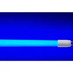 Lampâda Tubular Led Colorida 60cm com Potência de 9w Cor Azul Envio Imediato e Rápido