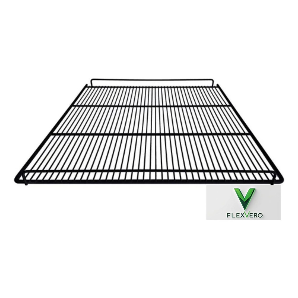 Grade Prateleira P/ Fricon Gelopar Preta 54x58 + 4 Suporte