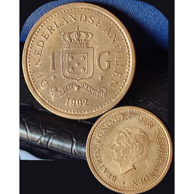 Moeda 1 Gulden 1992 Antilhas Holandesas