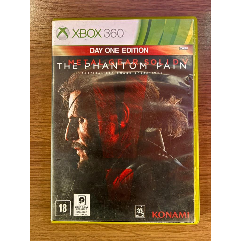 Jogo Metal Gear Solid V: The Phantom Pain para Xbox 360 – Mídia Física Original (Usado)