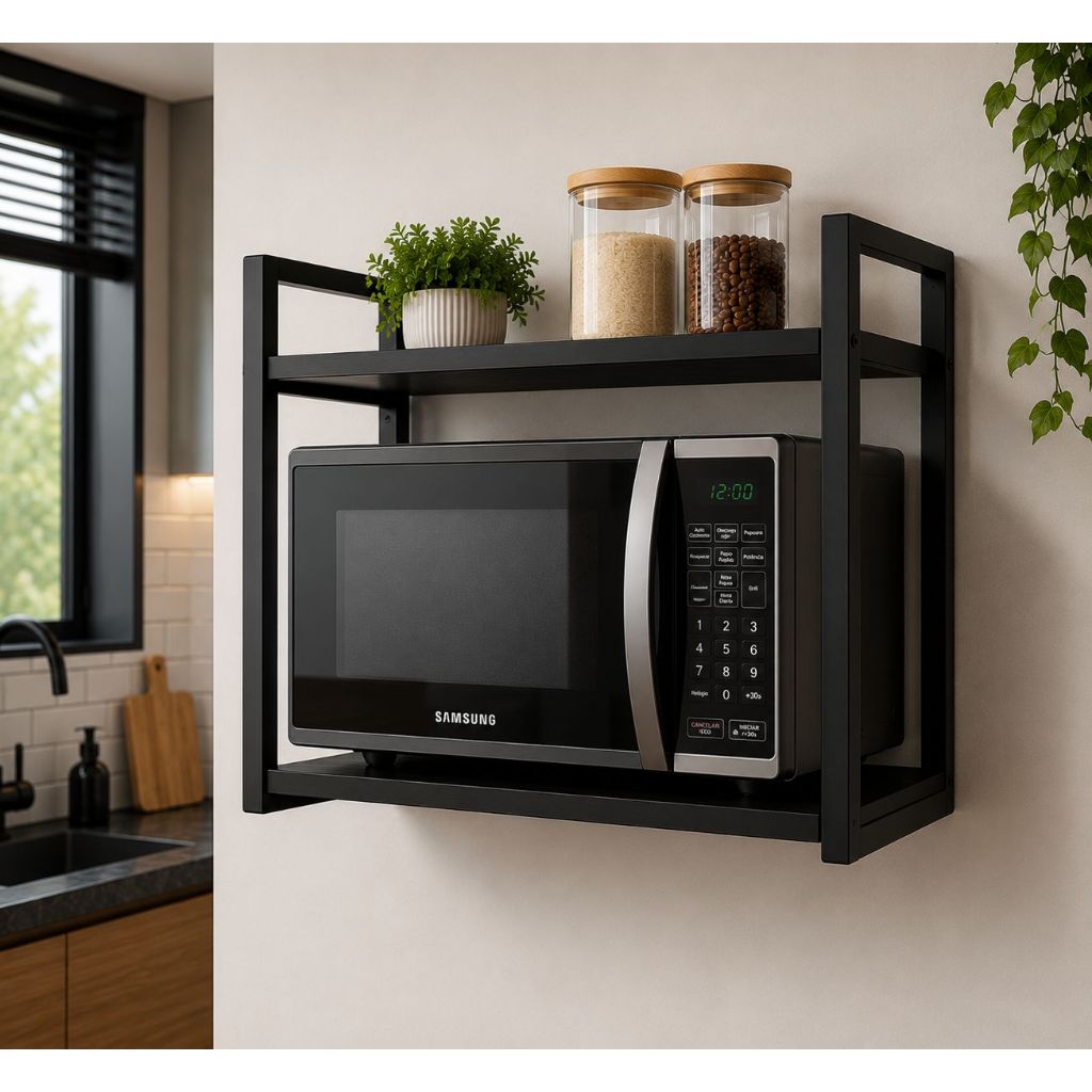 Suporte Para Micro-ondas  Forno Elétrico Industrial com 2 andares