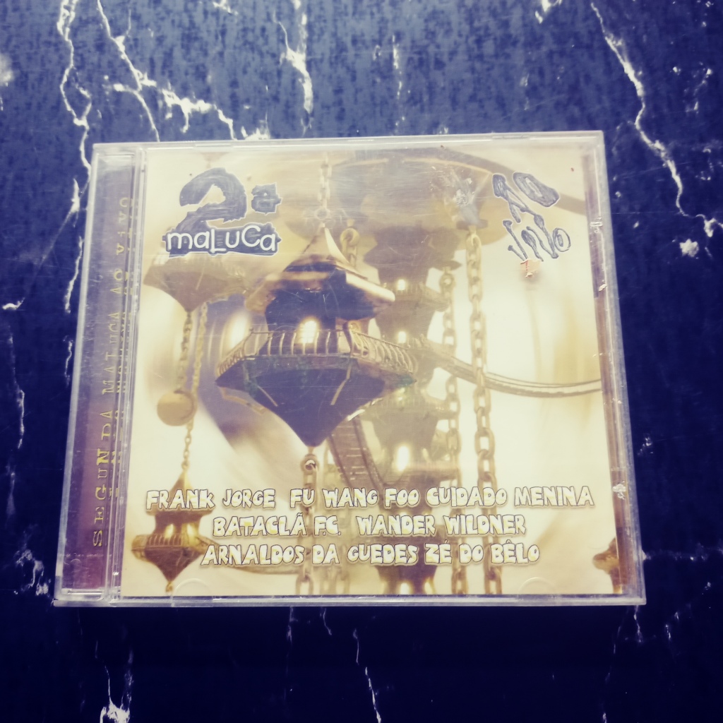 SEGUNDA MALUCA AO VIVO ( FRANK JORGE- WANDER WILDNER ) CD RARO