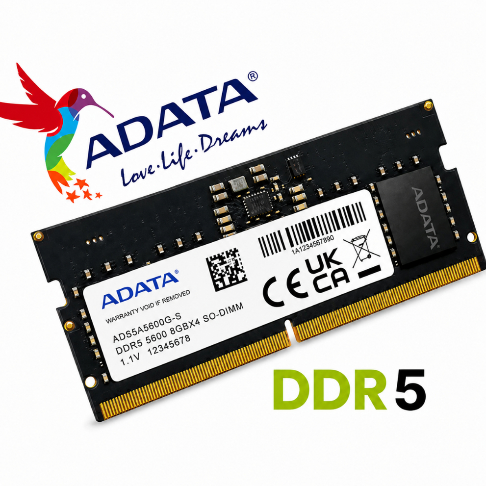 Memoria RAM 8GB DDR5 XPG/ADATA/Sk Hynix/Hana DDR5 8GB 4800MHZ/5600MHz SODIMM para Notebook-Laptop