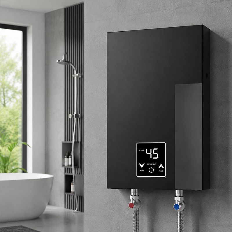 Aquecedor de Água Elétrico 8800W Bivolt - Sem Tanque Instantâneo com Proteção IPX4 para Ducha Segura
