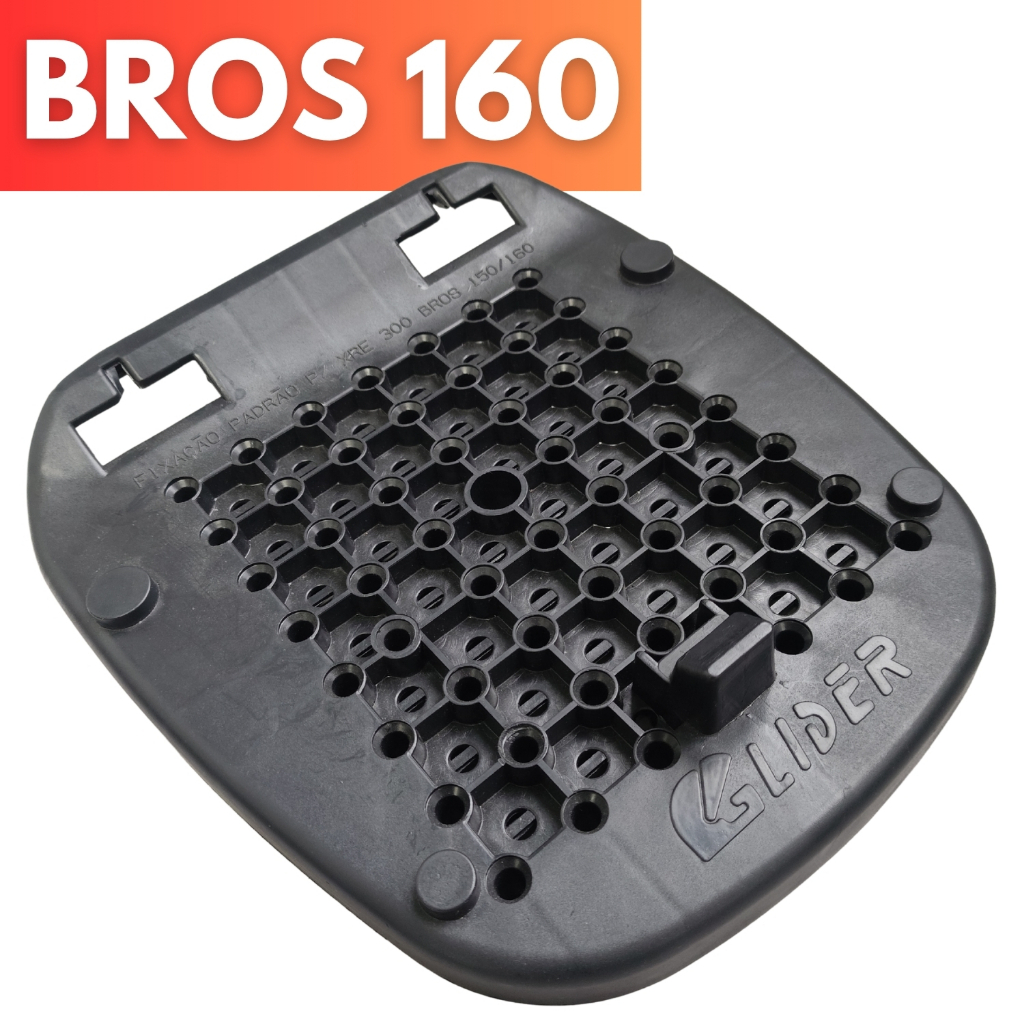 Base Para Bau Glider 28 35 40 Litros Modelo Bros 160