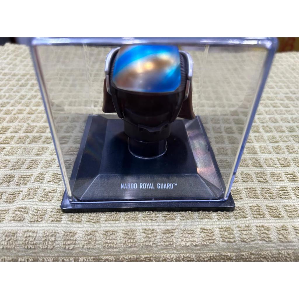 Miniatura Capacetes Star Wars Naboo Royal Guard Planeta DeAgostini