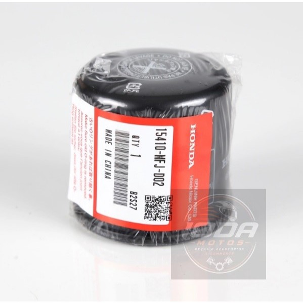 Filtro Óleo Lubrificante Cb 500 Hornet Cbr 600 Cbr 1000 Transalp Original Honda