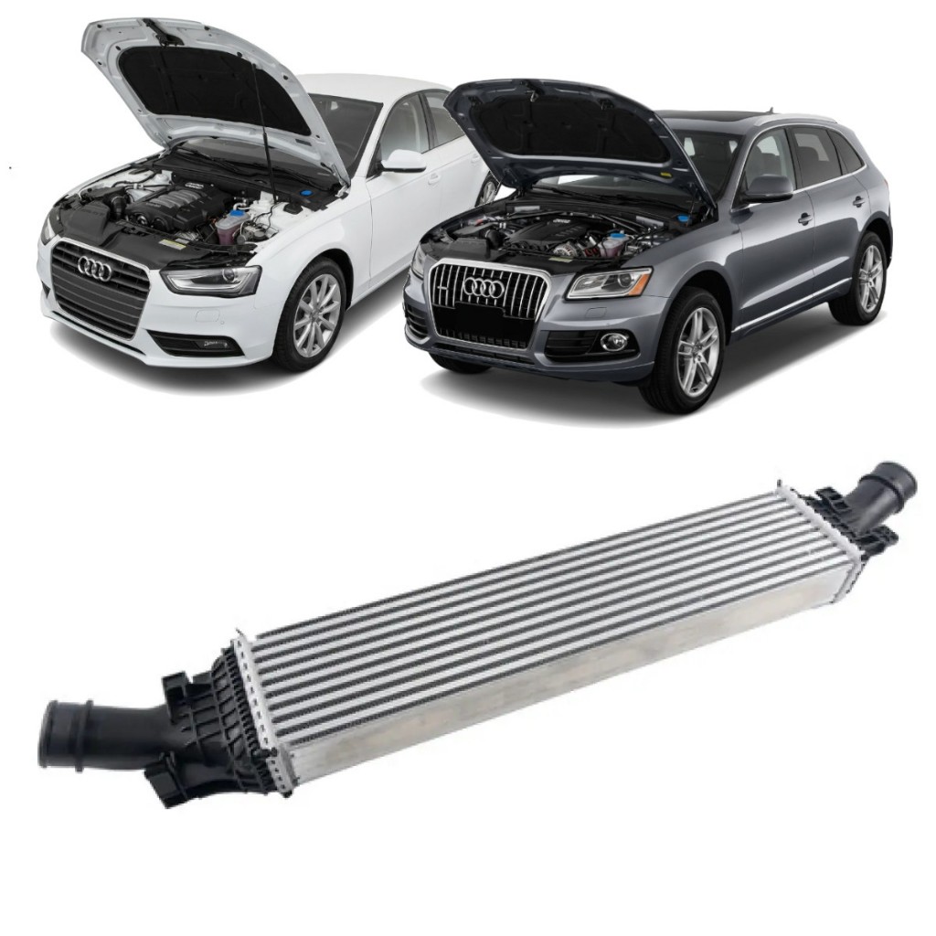 Radiador do Intercooler Audi A4 A5 A6 Q5 2008 2009 2010 2011 2012 2013 2014 2015 2016 2017 2018