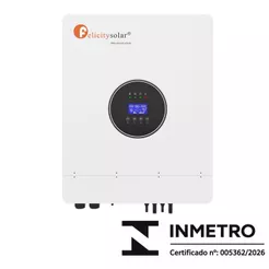 Inversor Hibrido Felicity Solar 12000w 48v 220v Mppt 240a WiFi Integrado