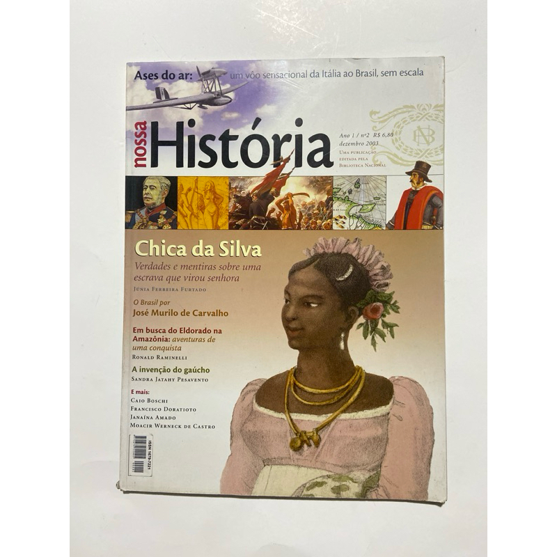 Revista Nossa História | Chica da Silva | Biblioteca Nacional 2003