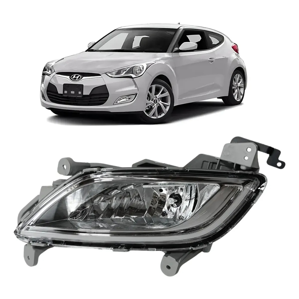 Farol Milha Dianteiro Veloster 2011 2012 2013 Esquerdo Motorista 922012V000 Novo