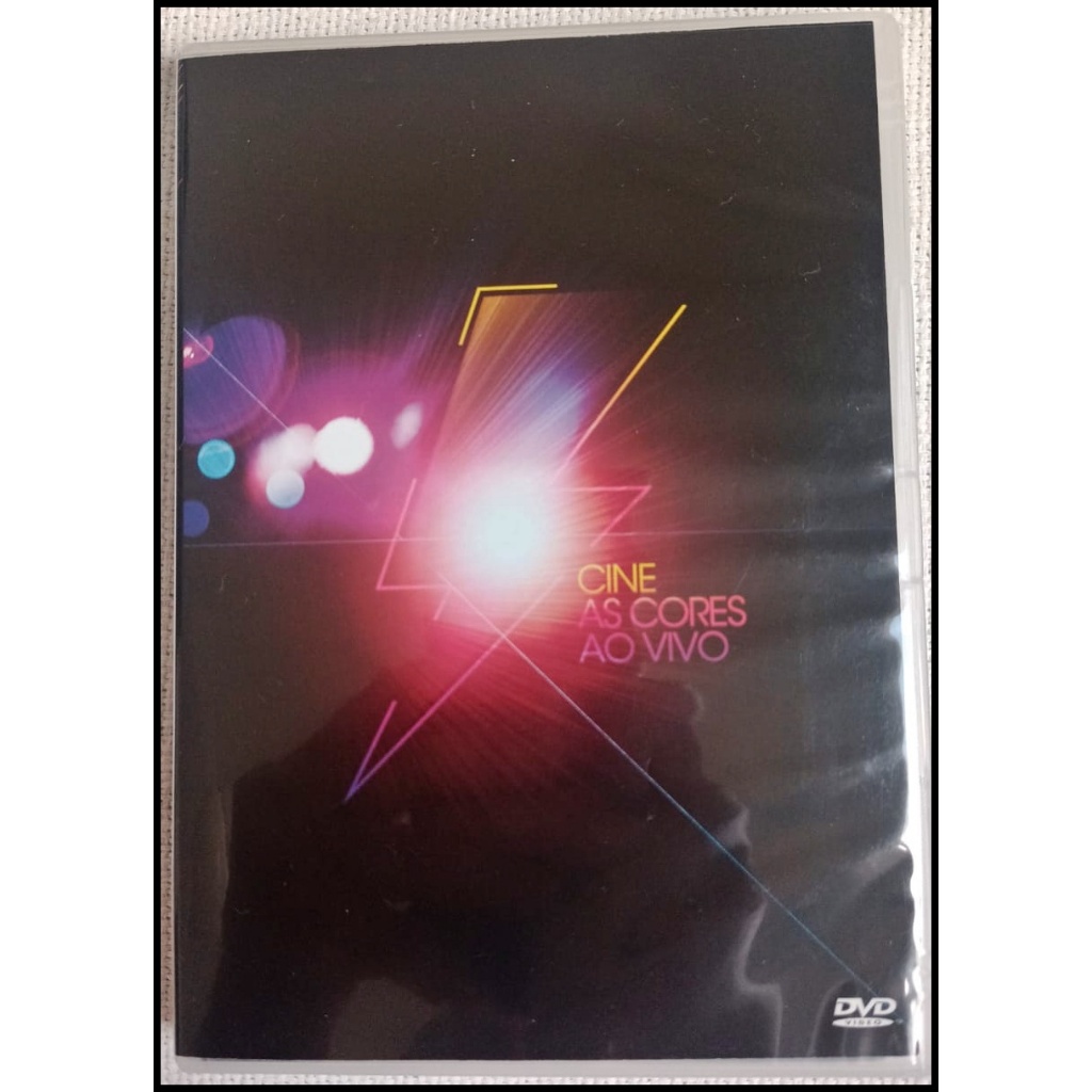 DVD Cine As Cores - Ao Vivo -  Original