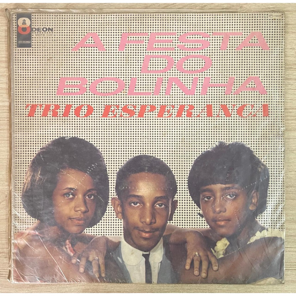 LP Disco Vinil Trio Esperança - A Festa do Bolinha