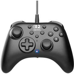 Controle Hori Turbo Com Fio Para Nintendo Switch Preto