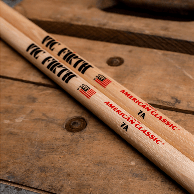 Baqueta Vic Firth Corpsmaster Ms2 Ponta De Madeira