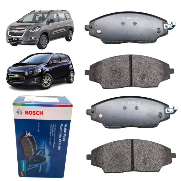 Pastilha Freio Gm Spin Ltz Active Advantage 1.8 2012 A 2019