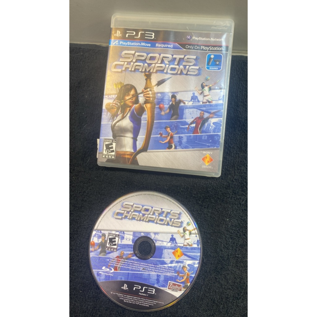 Sports Champions PS3 – Original Completo com Manual – PlayStation Move