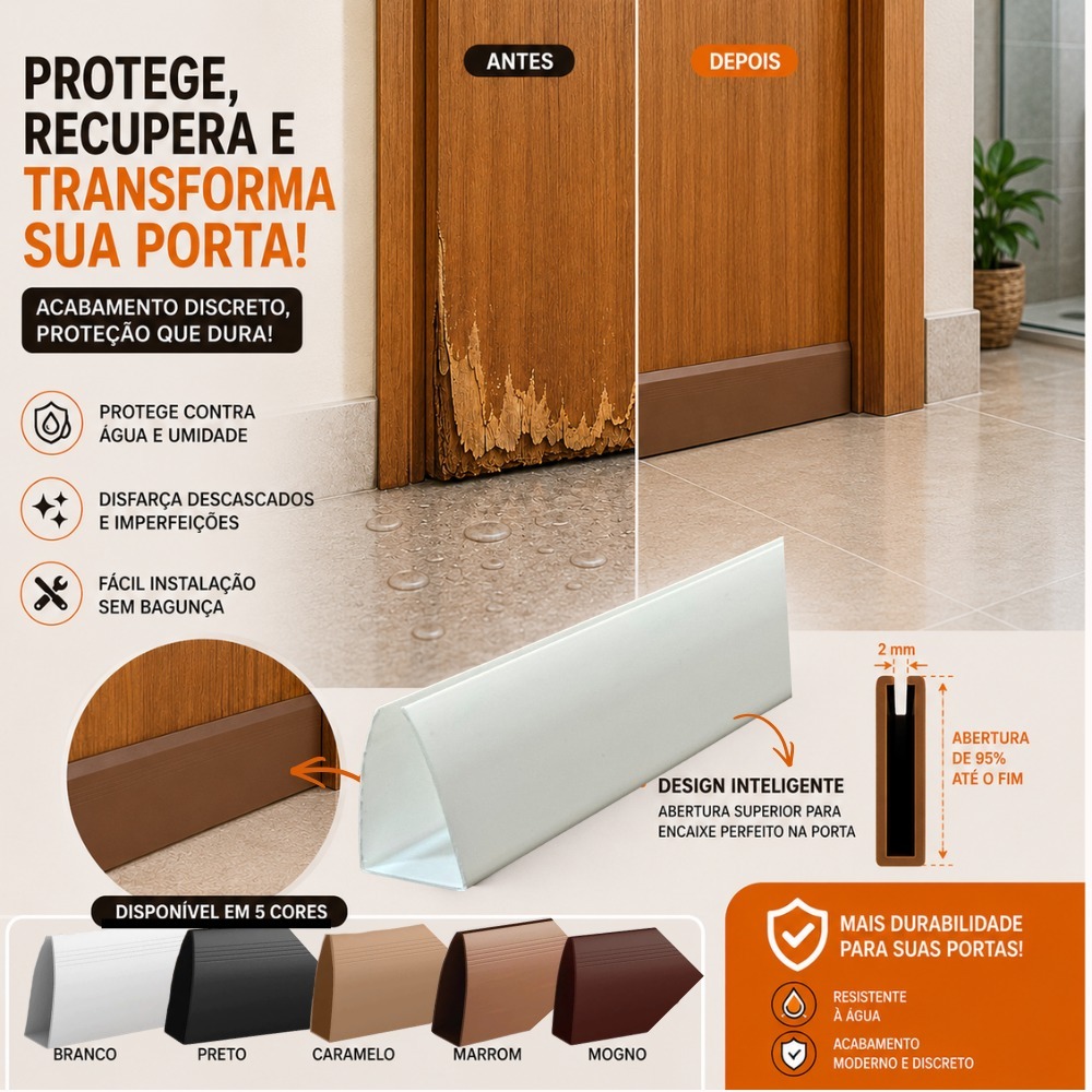 Protetor Saia de Porta (em 5 cores)