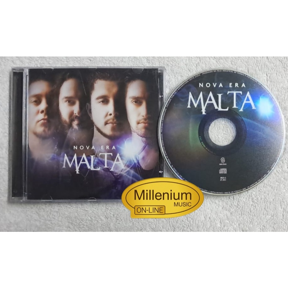 CD Malta  Nova Era 2015 Original Gravadora Colecionador Ótimo Estado