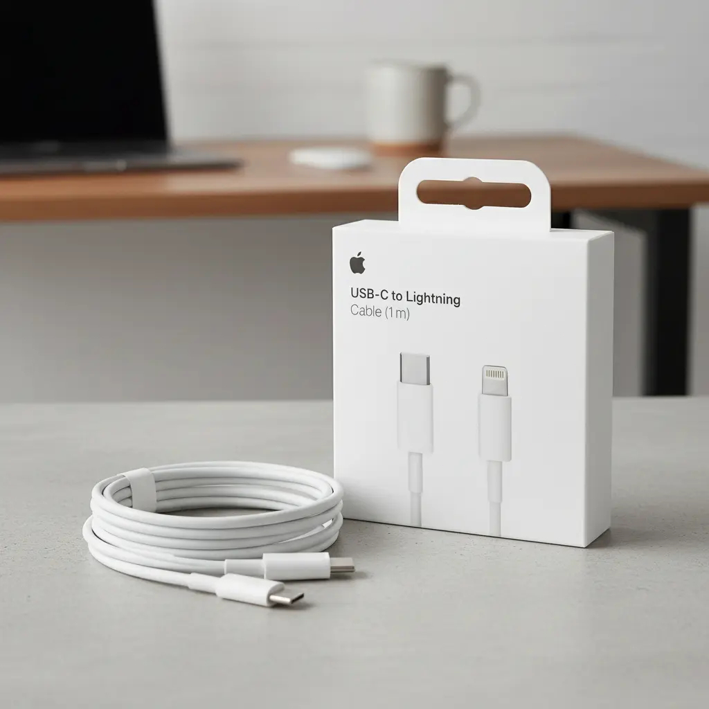 Cabo para iPhone Lightning Carregador para Apple 1 Metro FLUX