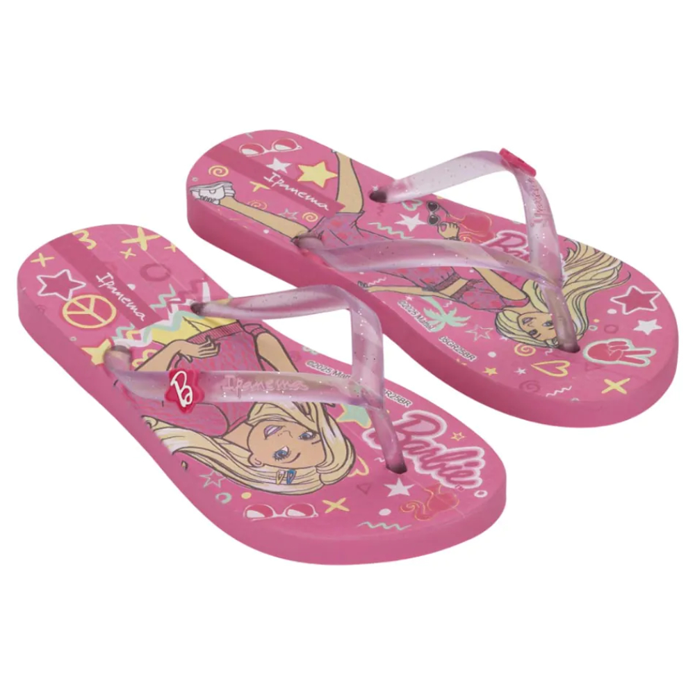Chinelo Infantil Ipanema Barbie Meu Encanto A Pronta Entrega