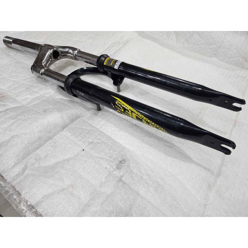 suspensao caloi andes aro 26 original aço espiga over rosca freio vbreak imagens reais do produto anunciado mostruario