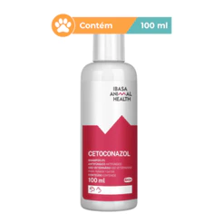 Shampoo Cetoconazol 2% Ibasa Caes Gatos 100ml