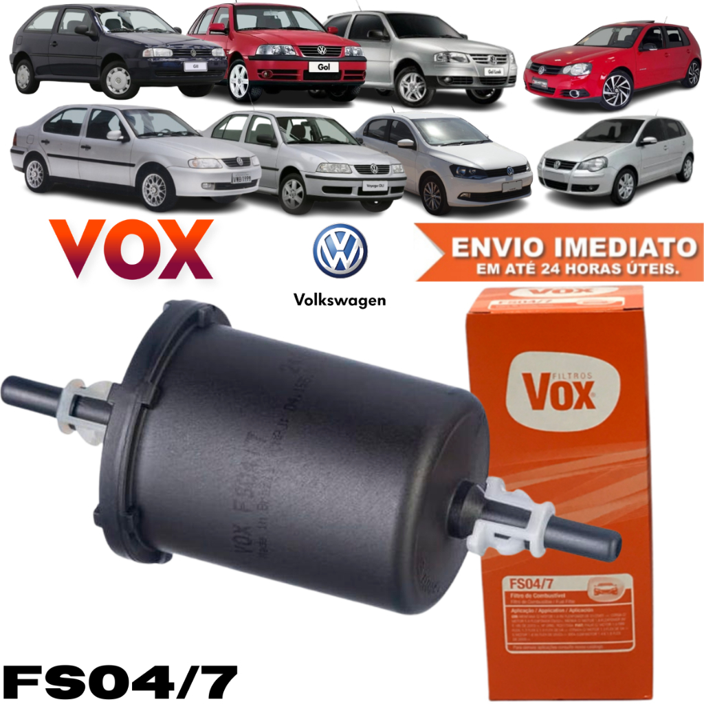 FILTRO DE COMBUSTIVEL GM 1.8 FLEX/POWER/FIAT 1.0/1.3/1.8 FLEX
