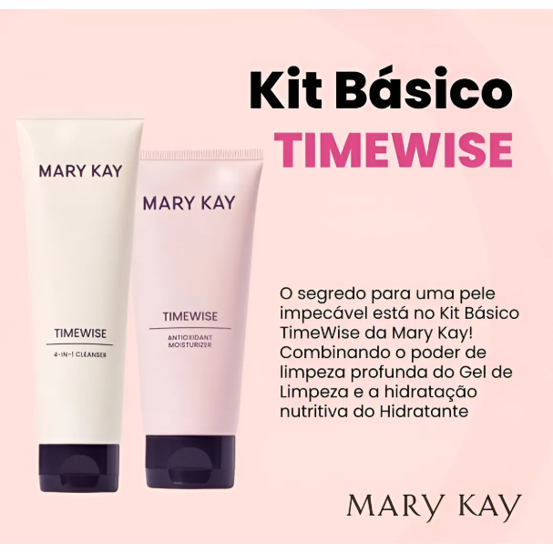 Kit Báscio Time Wise 3D - Mary Kay
