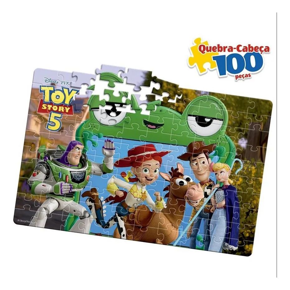 Quebra Cabeça P. 100 Pçs Toy Story 5 8098 — imagem 2 de 2