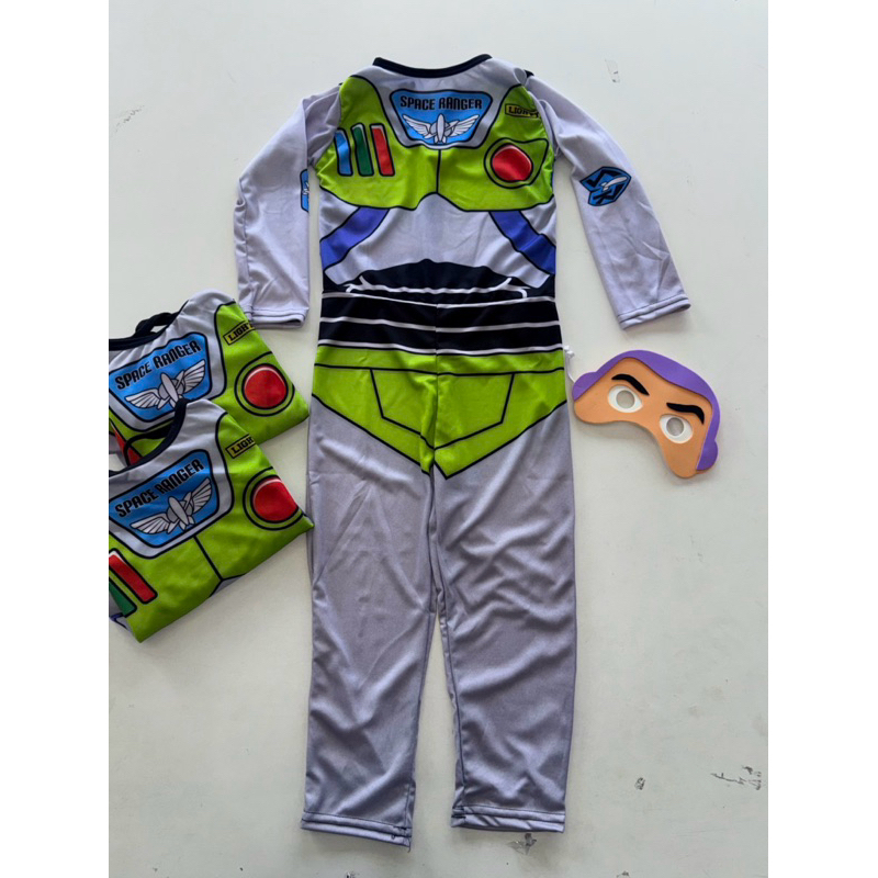 fantasia buzz lightyear longa (sem enchimento)